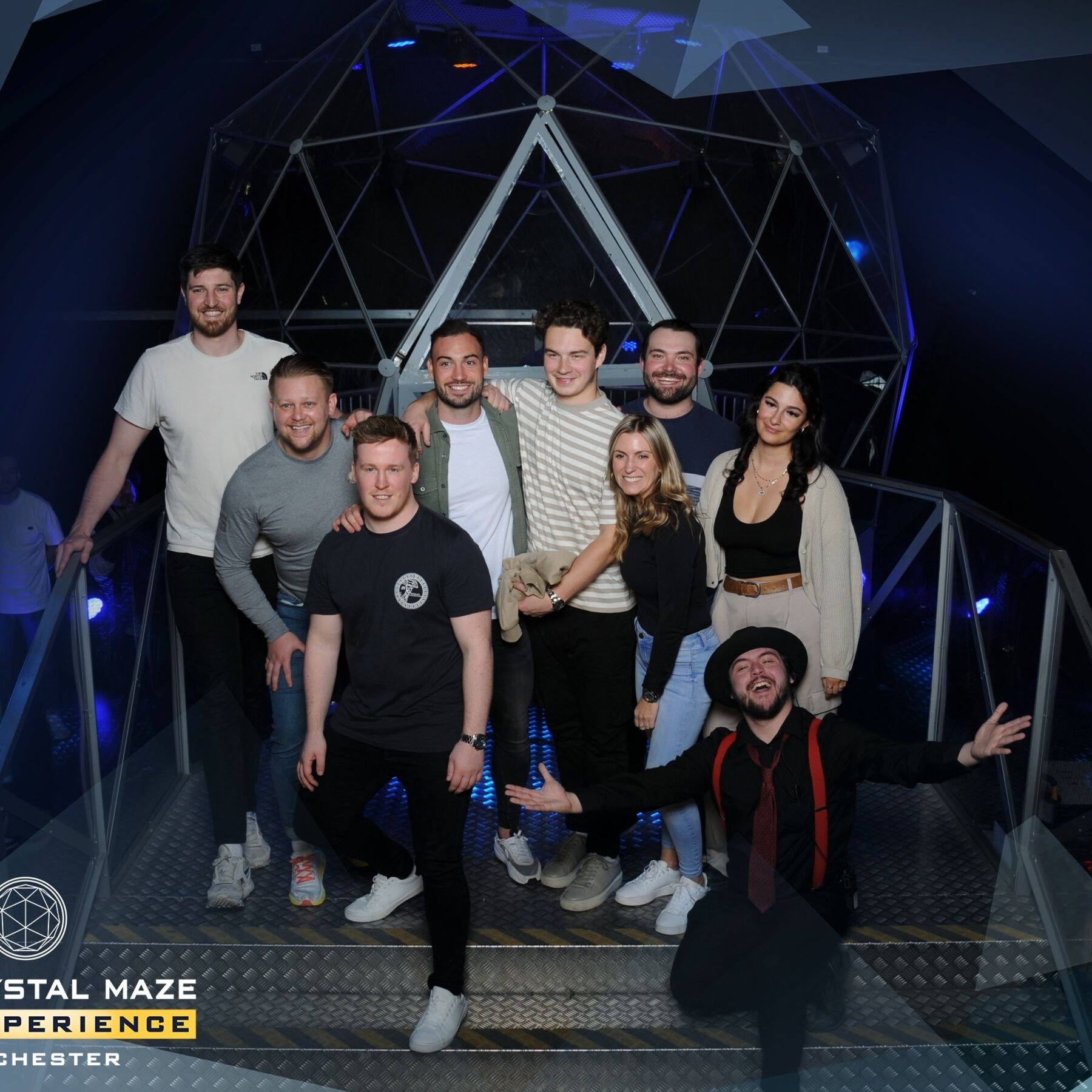 #TeamConsult find their way through the Crystal Maze