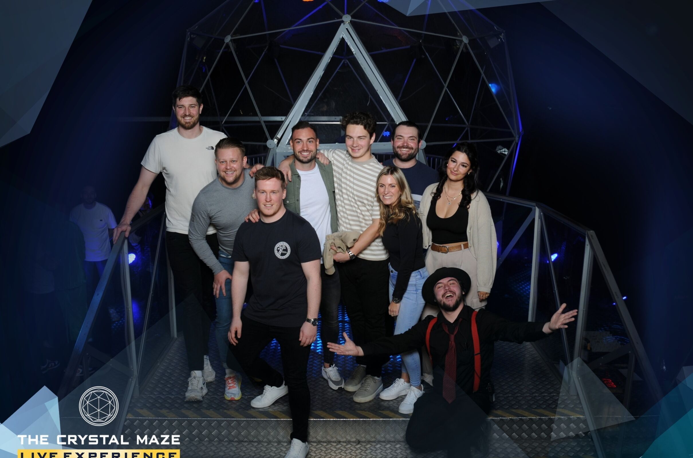 #TeamConsult find their way through the Crystal Maze main image