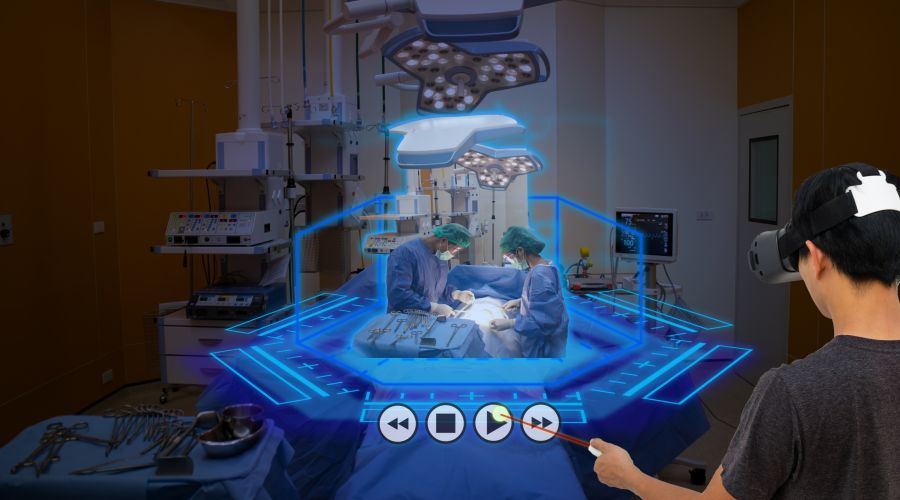 Augmented Reality: Helping Healthcare Professionals Observe What Nobody Else Can See